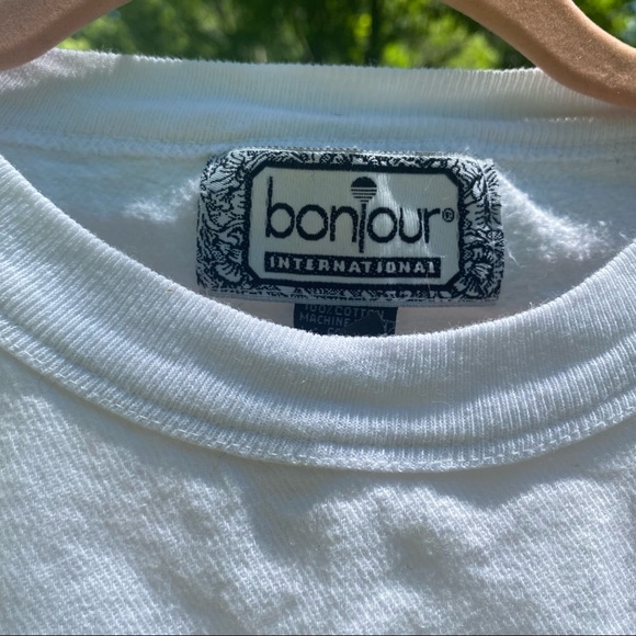Vintage 80s Bonjour International Sweatshirt - Picture 4 of 7